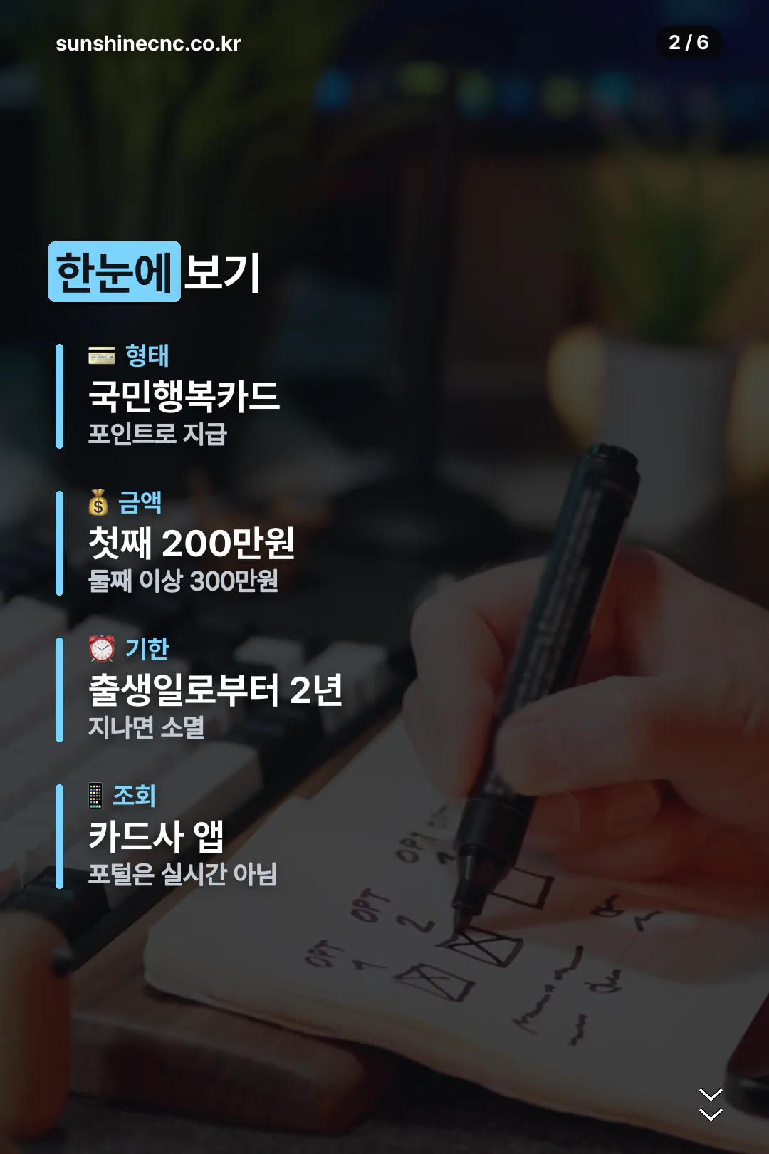 금액과 기한 요약