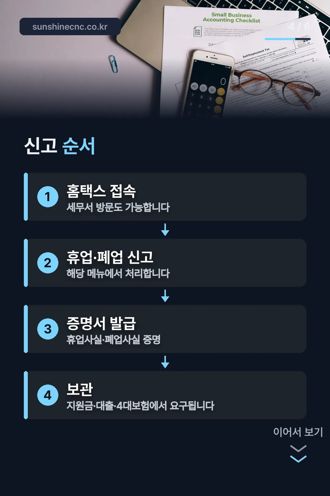 신고 절차