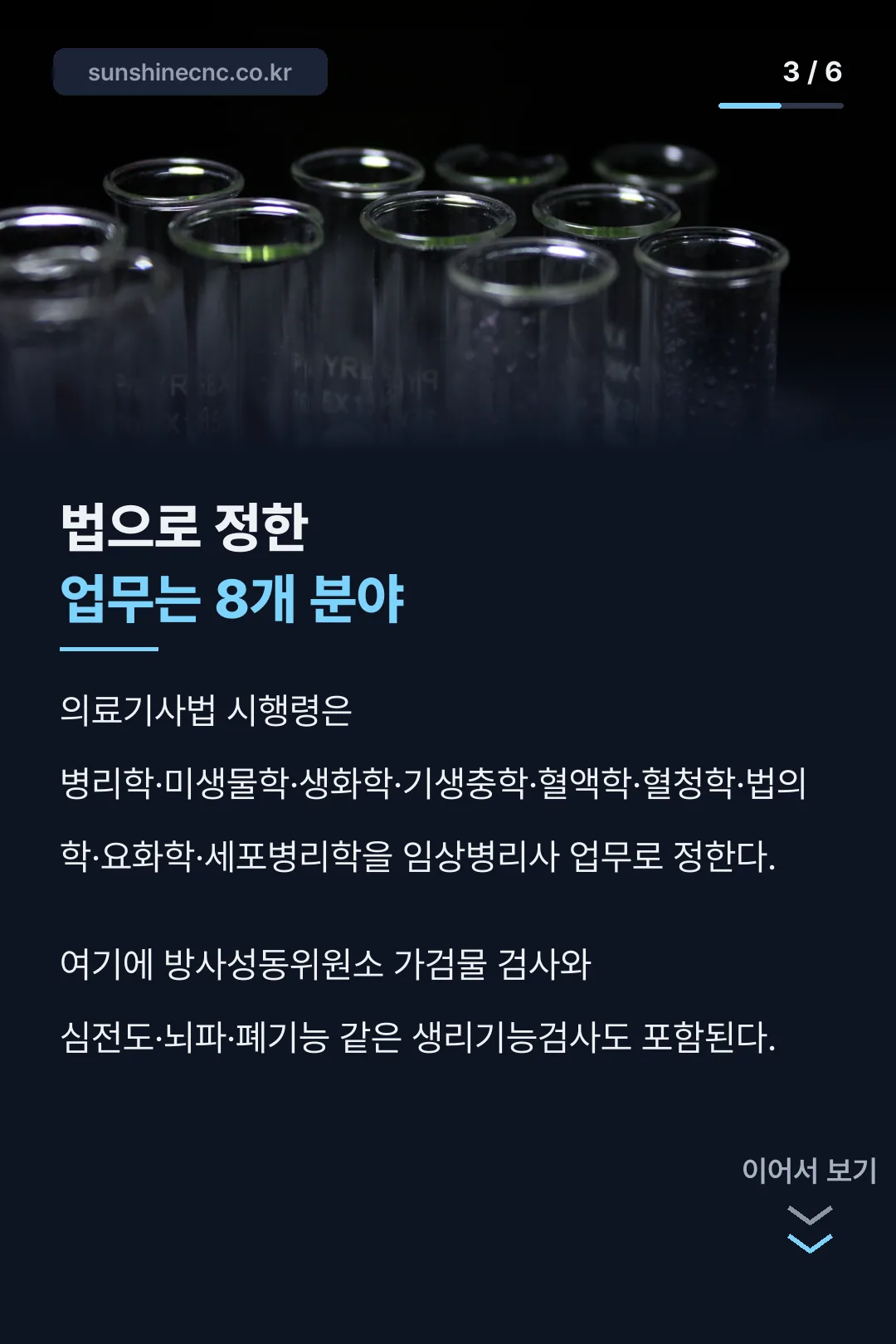 법정 업무 8개 분야